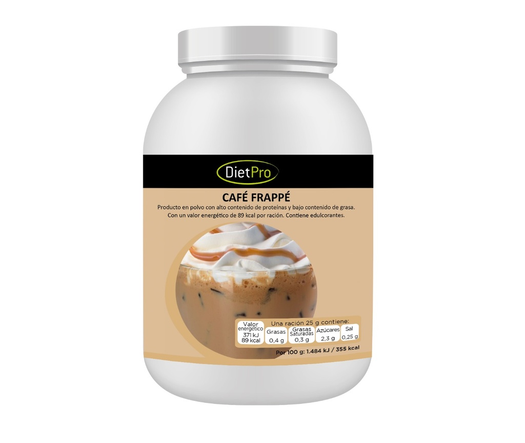 Envase económico Bebida sabor café Frappé