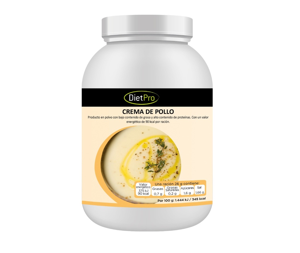 Envase económico Crema de pollo