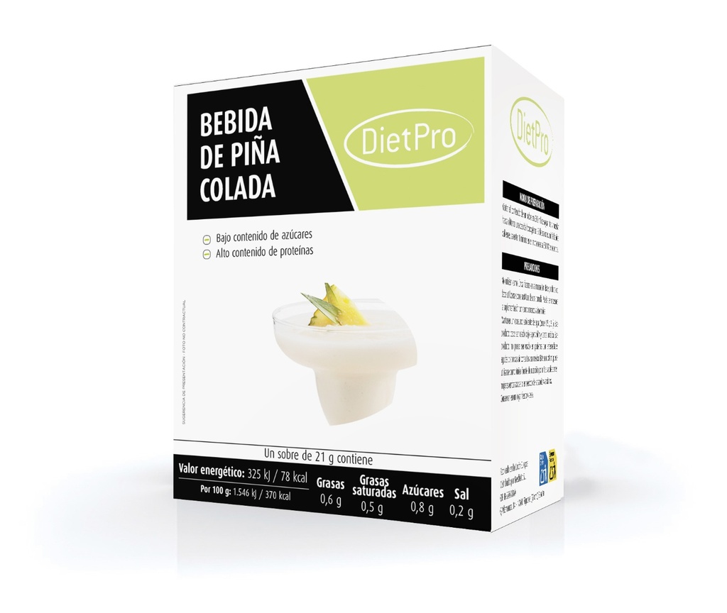 Bebida de piña colada (5 uds)