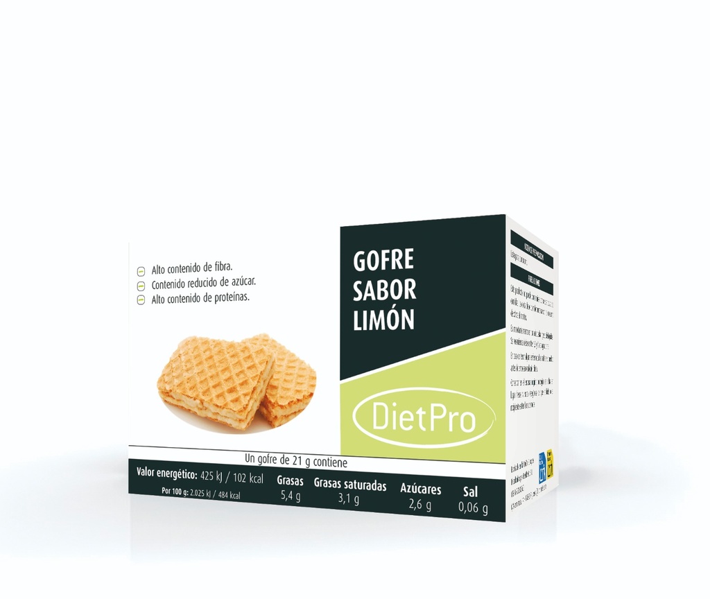 Gofre de Limón (8 uds)