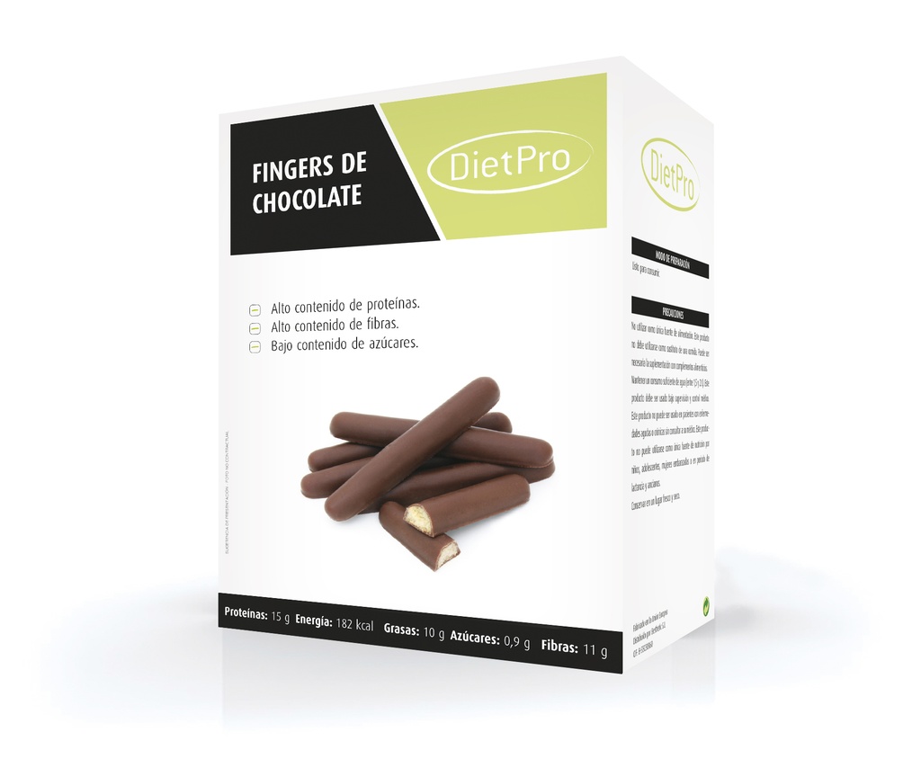 Fingers de chocolate (3 uds)