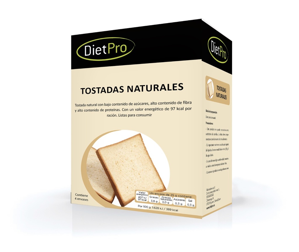 Tostadas (4 uds)