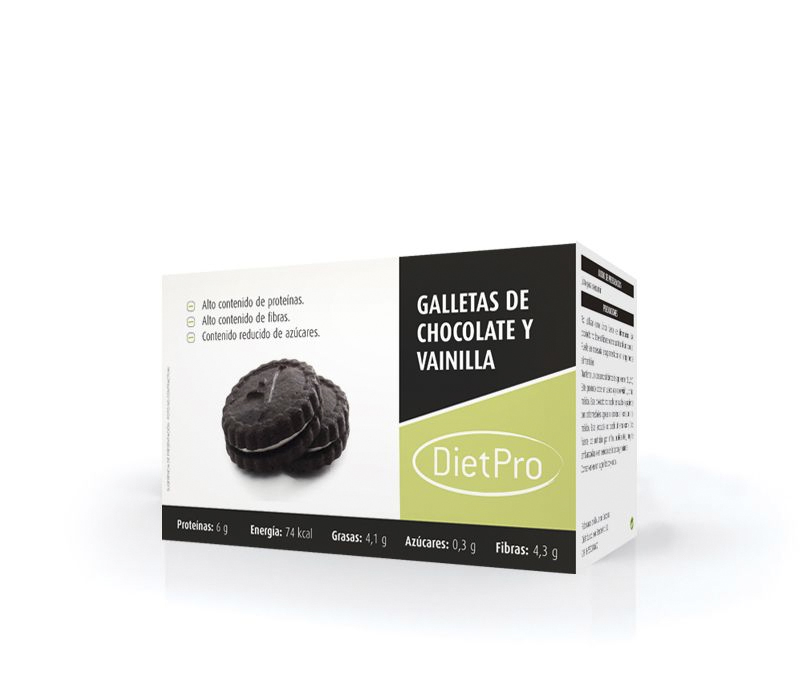 Galletitas de vainilla y chocolate (6 uds)