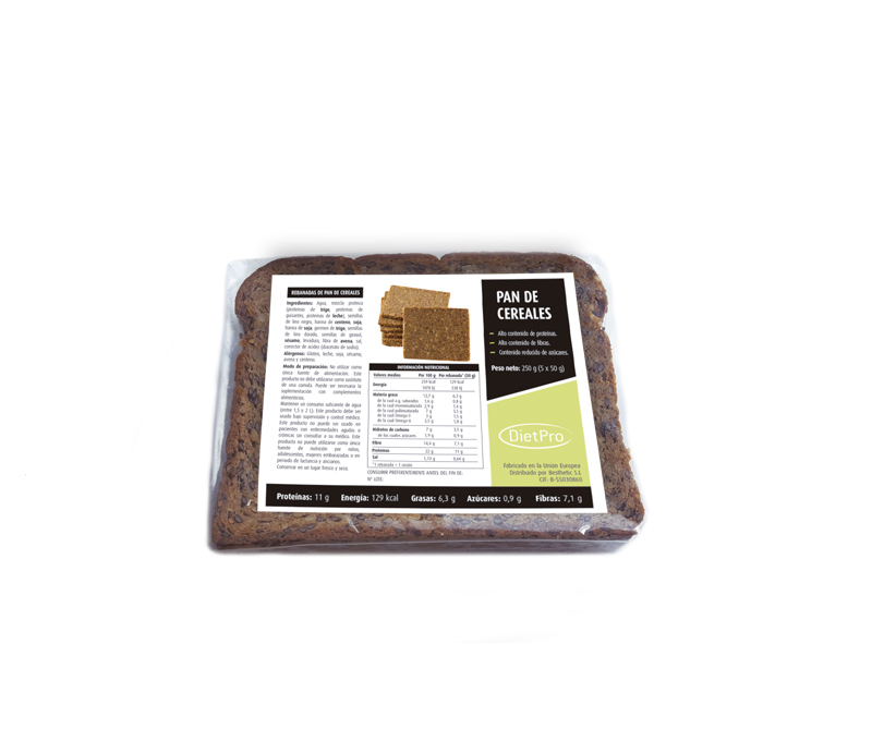 Pan de cereales 250g